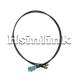 HS-2ports SMAF To MiniFakraZF With DS302 Cable XXcm (6G)_pic2